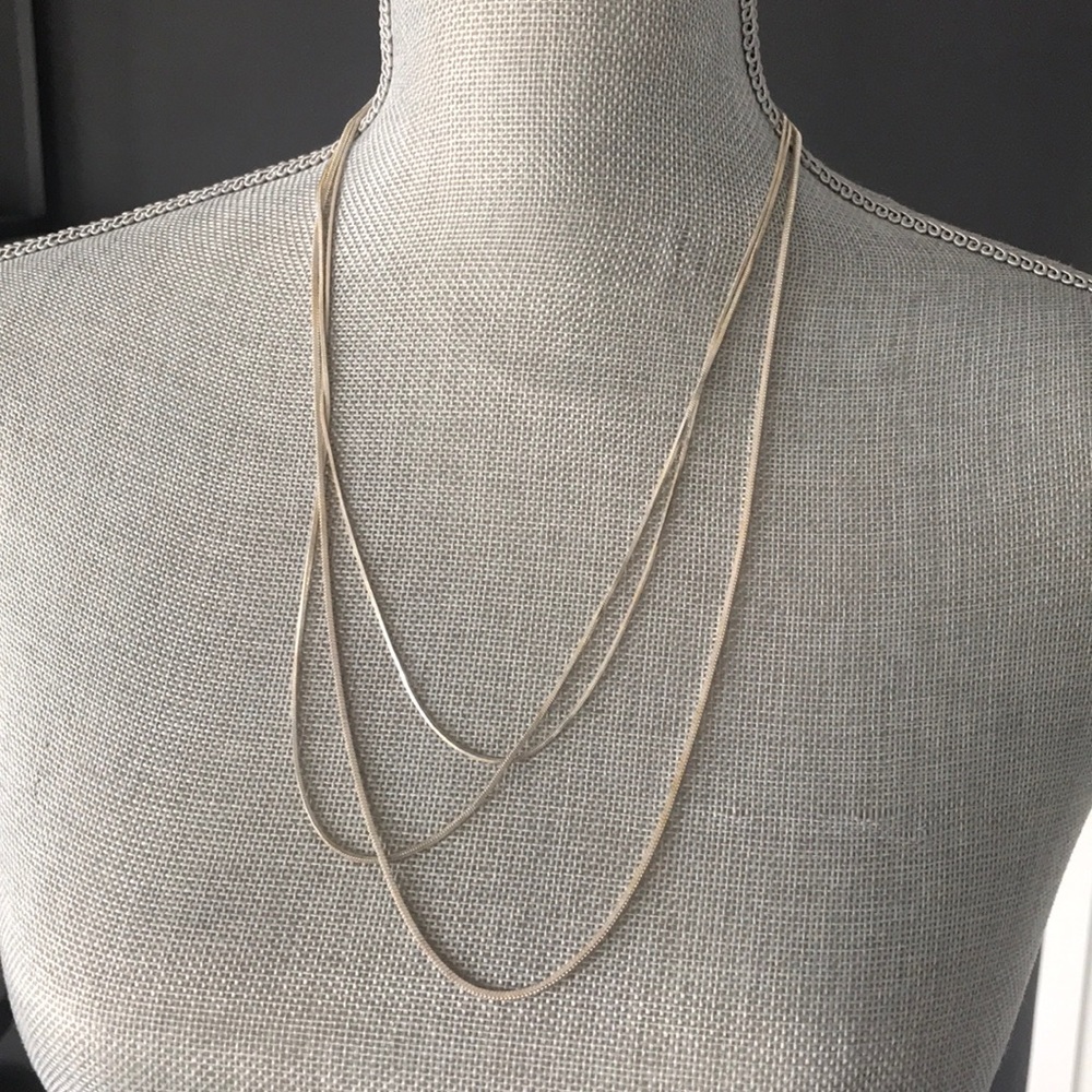 Marks & Spencer Silver Necklace and Bracelet set